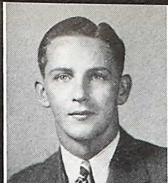 Waldo Bruns in the 1939 Auburn University Yearbook