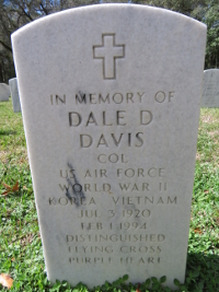 DALE DAVIS grave marker