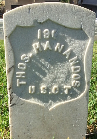 THOMAS HANANDOS grave marker
