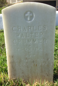 CHARLES CRUMMER grave marker